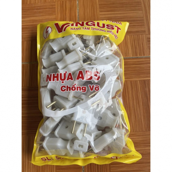 Gói 50 phích cắm điện Lan Phượng ( 1 túi )